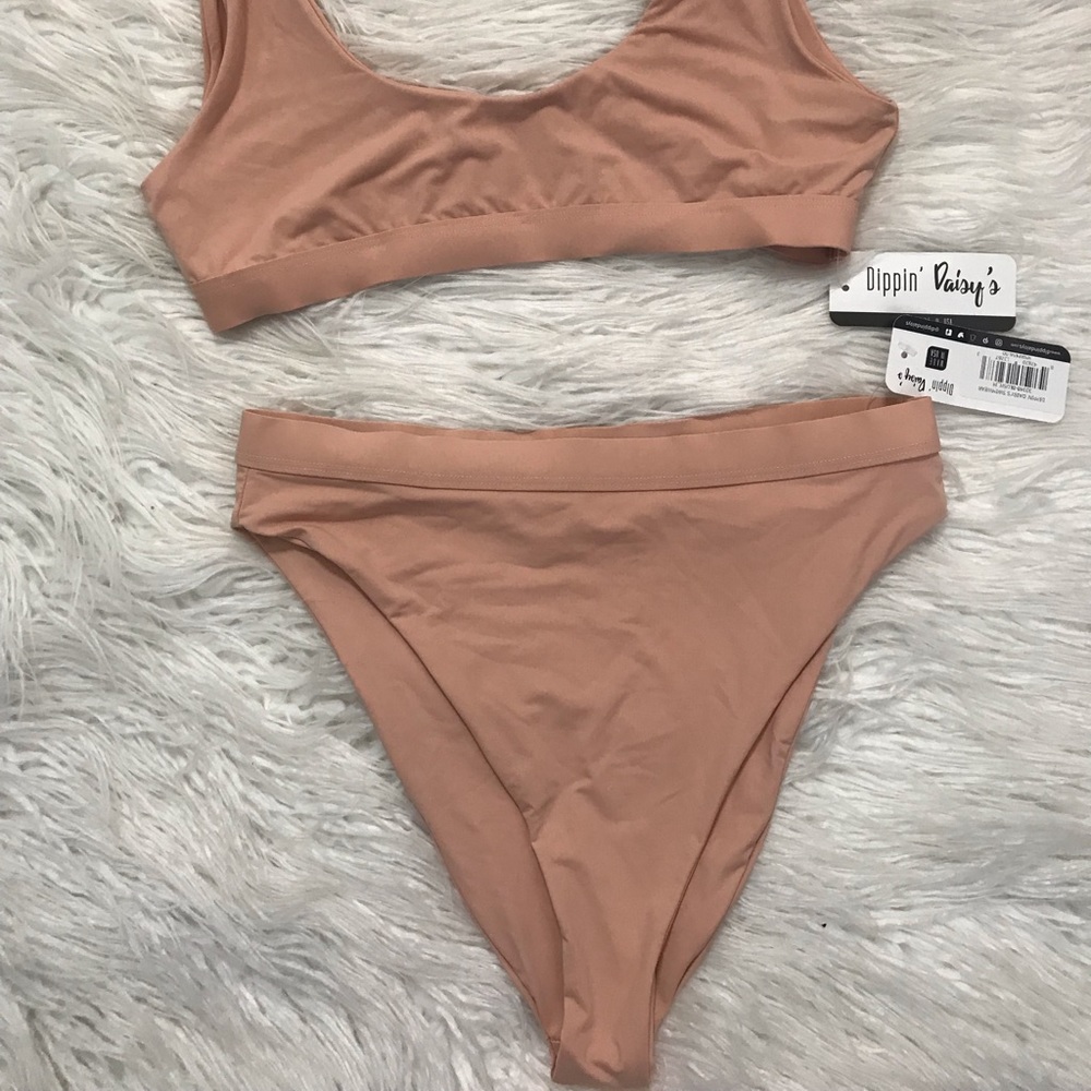 High Rise Cheeky Bikini Set